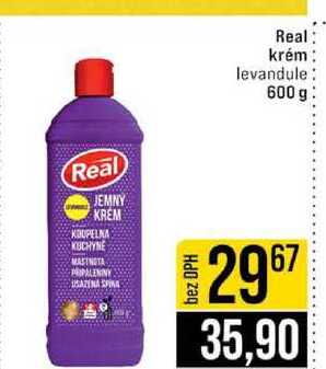 Real krém levandule 600 g 
