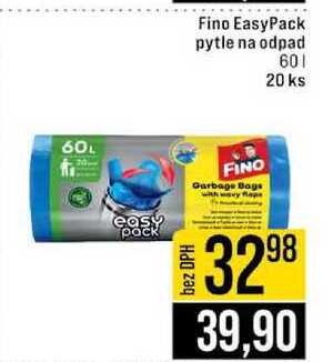 EasyPack pytle na odpad 60l 20 ks 