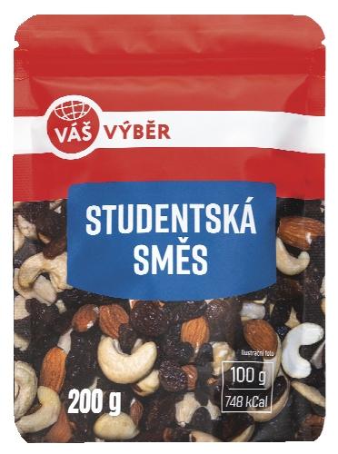 VÁŠ VÝBĚR Studentská směs, 200 g