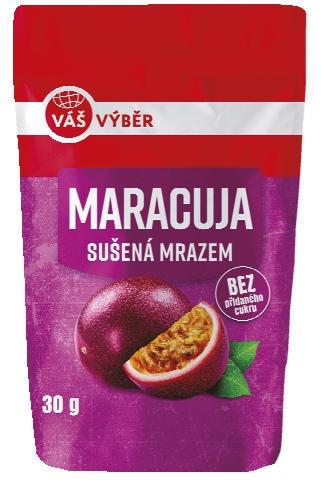 VÁŠ VÝBĚR Maracuja sušená mrazem, 30 g