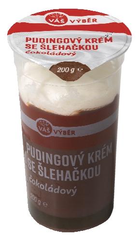 VÁŠ VÝBĚR Pudingový krém se šlehačkou, 200 g