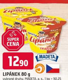 Madeta Lipánek 80 g