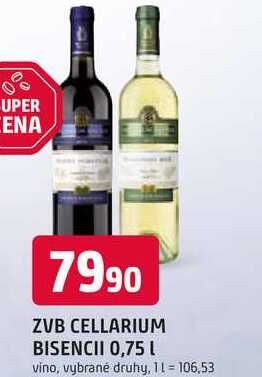 ZVB CELLARIUM BISENCII 0,75 L 