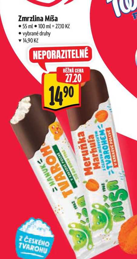  Zmrzlina Míša 55 ml 