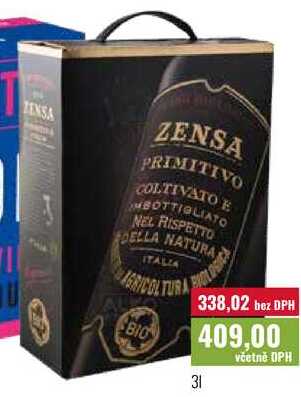 ZENSA PRIMITIVO 3l