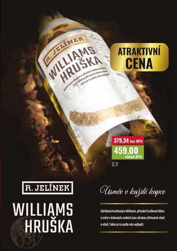 R. JELÍNEK WILLIAMS HRUŠKA 0,7l