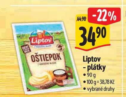   Liptov - plátky 90 g 