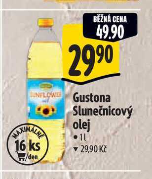  Gustona Slunečnicový olej 11 