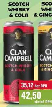 SCOTCH WHISKY & COLA 250ml