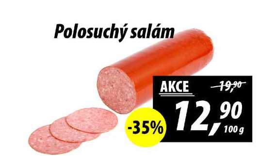 Polosuchý salám, 100 g