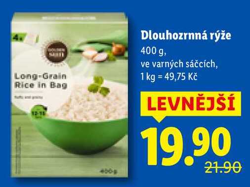 Dlouhozrnná rýže, 400 g