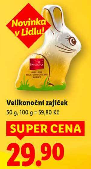 Velikonoční zajíček, 50 g