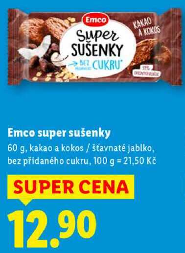 Emco super sušenky, 60 g