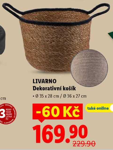 LIVARNO Dekorativní košík