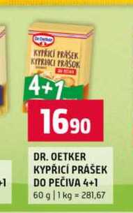 DR. OETKER KYPŘICÍ PRÁŠEK DO PEČIVA 4+1 60 g