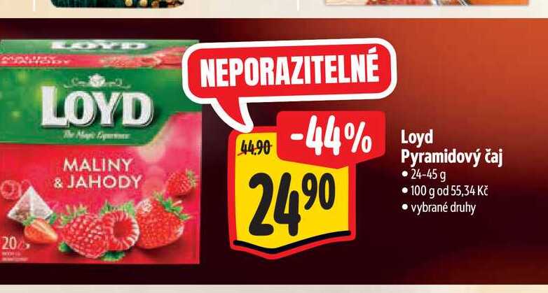   Loyd  Pyramidový čaj  24-45 g  