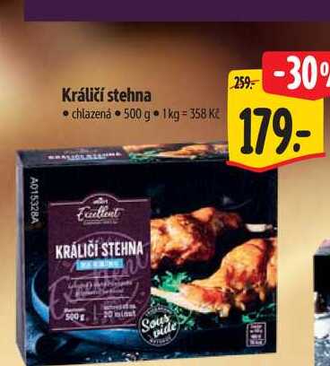   Králičí stehna  chlazená 500 g 