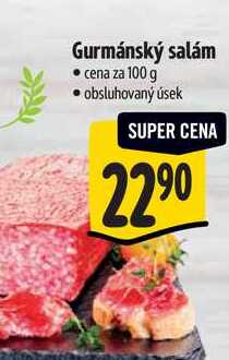 Gurmánský salám 100 g