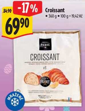 Croissant, 360 g
