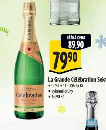  La Grande Célébration Sekt  0,75 l