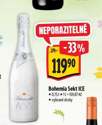 Bohemia Sekt ice 0,75l 
