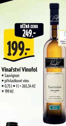 Vinařství Vinofol, 0,75 l