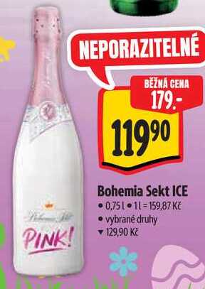 Bohemia Sekt ICE, 0,75 l