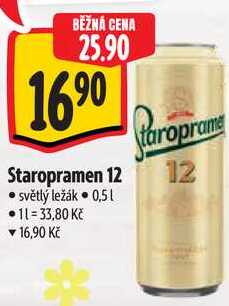 Staropramen 12, 0,5 l