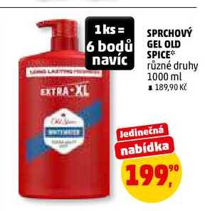 SPRCHOVÝ GEL OLD SPICE, 1000 ml 
