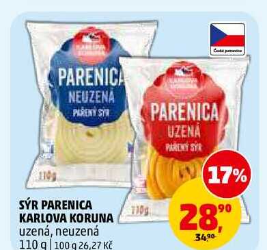 SÝR PARENICA KARLOVA KORUNA, 110 g