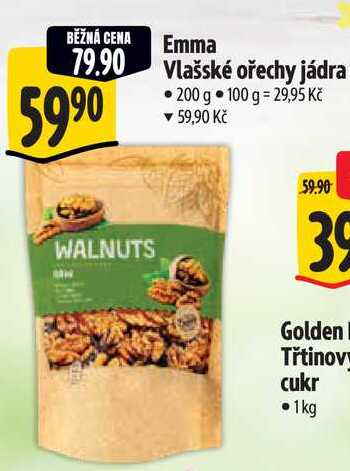 Emma Vlašské ořechy jádra, 200 g 