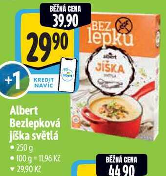Albert Bezlepková jíška světlá, 250 g