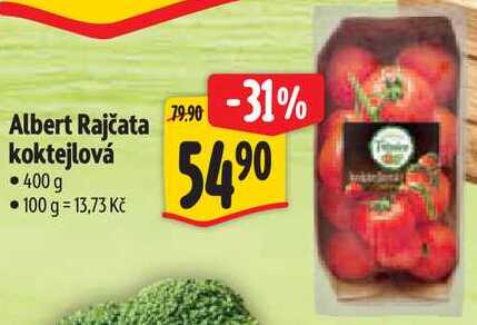 Albert Rajčata koktejlová, 400 g