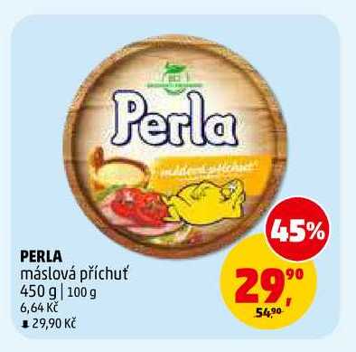 PERLA máslová příchuť, 450 g 