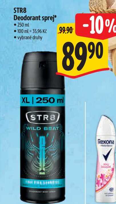 STR8 Deodorant sprej, 250 ml 