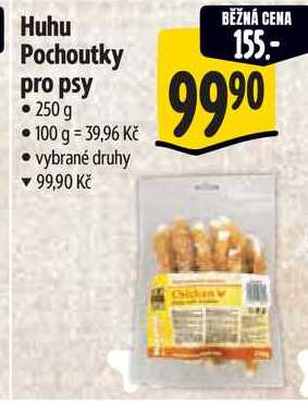 Huhu Pochoutky pro psy, 250 g