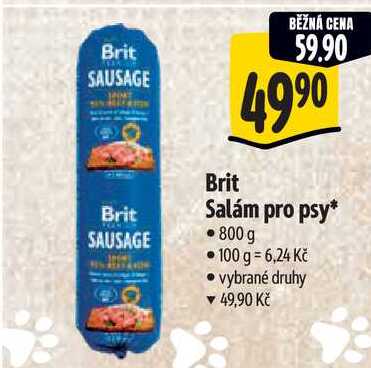 Brit Salám pro psy, 800 g