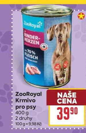 Zooryal Krmivo pro psy 400 g 