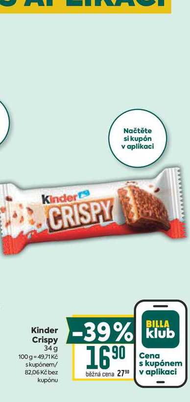 Kinder Crispy 34 g 