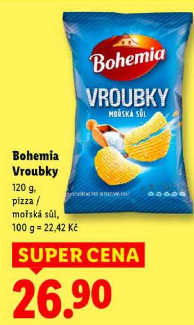 Bohemia Vroubky, 120 g