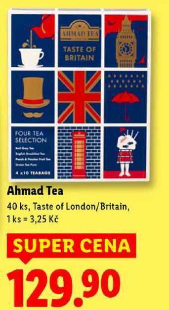 Ahmad Tea, 40 ks