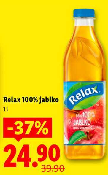 Relax 100% jablko, 1 l