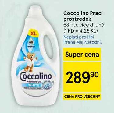 Coccolino Prací prostředek, 68 PD, více druhů 