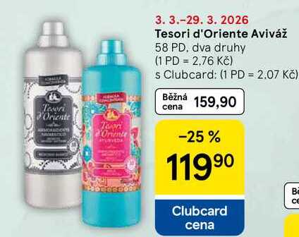 Tesori d'Oriente Aviváž, 58 PD 