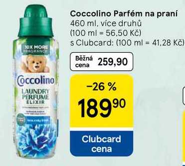 Coccolino Parfém na praní, 460 ml, více druhů 