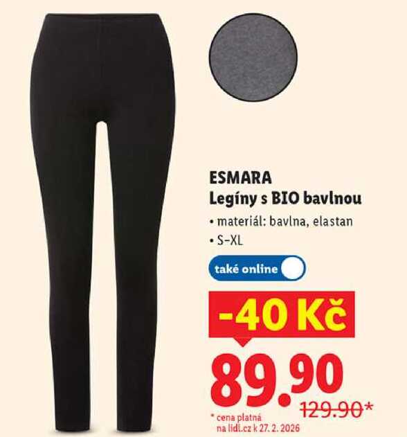 Legíny s BIO bavlnou