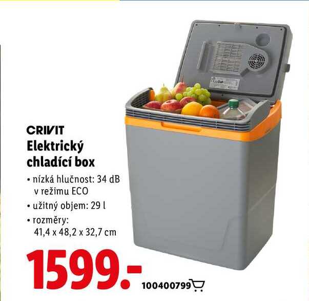 CRIVIT Elektrický chladící box