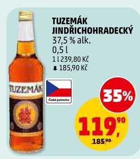 TUZEMÁK JINDŘICHOHRADECKÝ, 0,5 l
