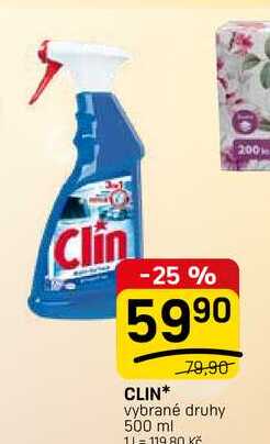 CLIN vybrané druhy 500 ml