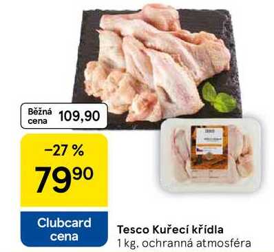 Tesco Kuřecí křídla, 1 kg 
